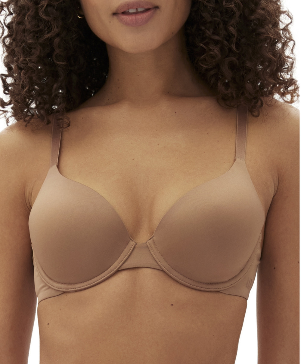 Gap Body Women Everyday Essentials T-Shirt Bra Brush Beige Size 34D